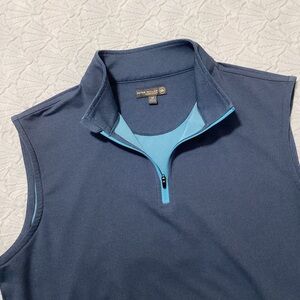 Peter Millar Crown Sport Quarter Zip Golf Vest